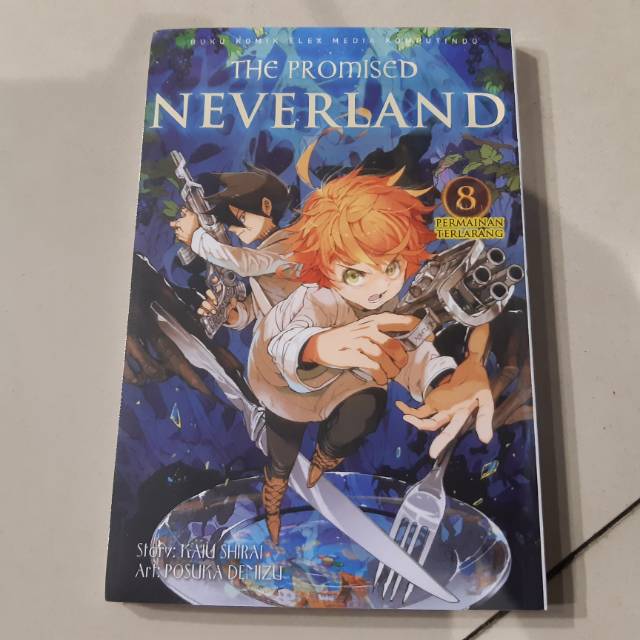 Komik The Promised Neverland 8