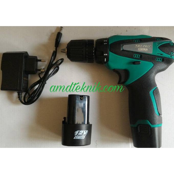 Bor Batery / Bor 10mm Baterai / Cordless Drill NRT Pro DC - 330 Korea