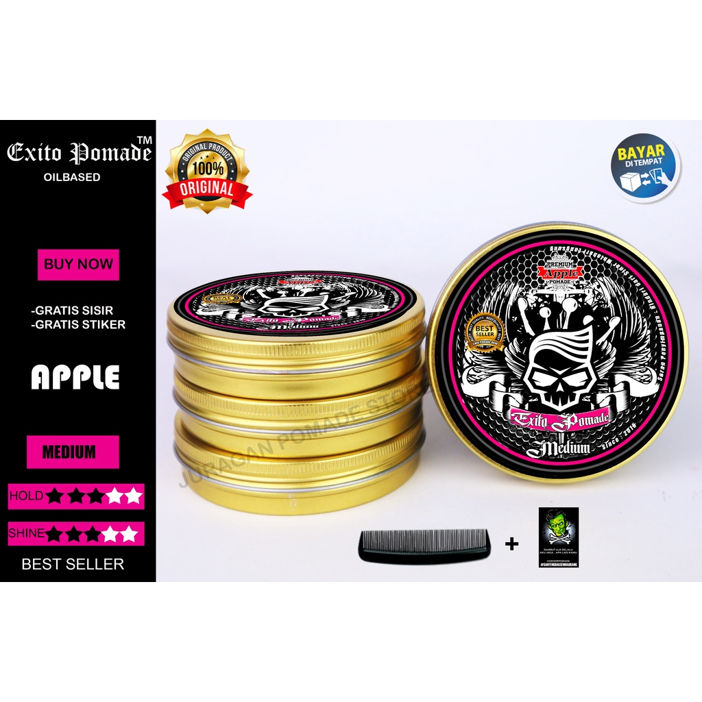 EXITO POMADE OILBASED 3 OZ FREE SISIR STICKER