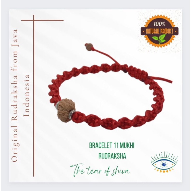 RUDRAKSHA BRACELET 11 MUKHI SMALL SIZE