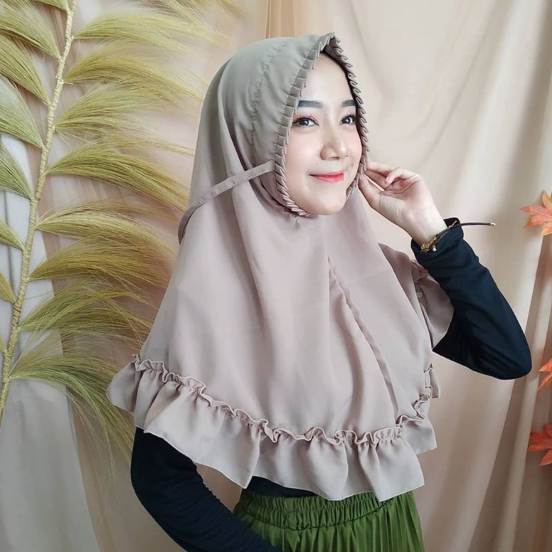 HIJAB INSTAN BERGO KRIWIL LIPIT KCB