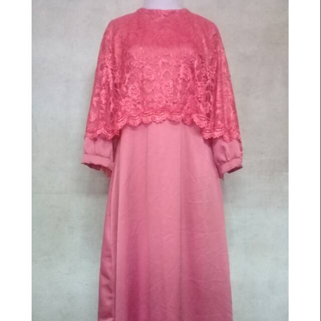 GAMIS BROKAT CAPE