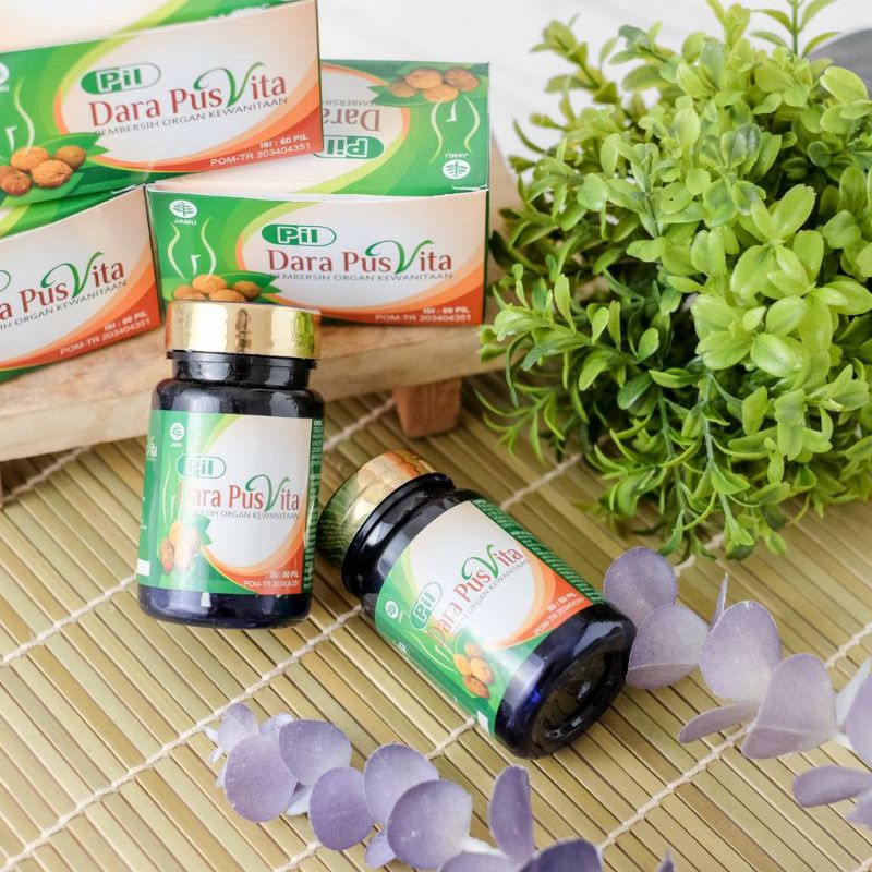 Pil Dara PusVita Original Obat Keputihan Bau Tak Sedap Mengencangkan Otot Kewanitaan