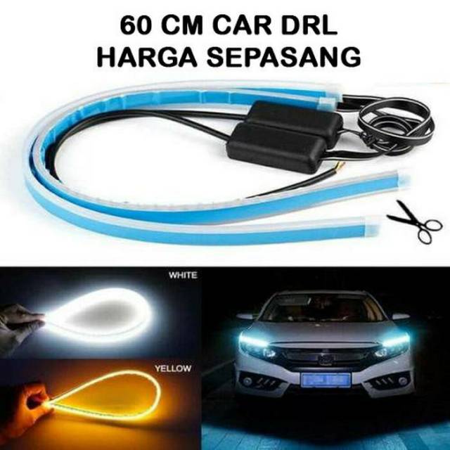 Lampu Alis LED Sein Running 12/24Volt