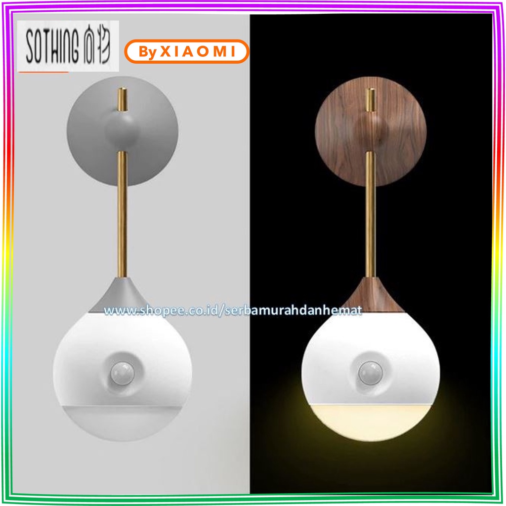 Lampu Tidur Senter Bandul 2in1 Sensor Otomatis SOTHING Sunny Nightlight