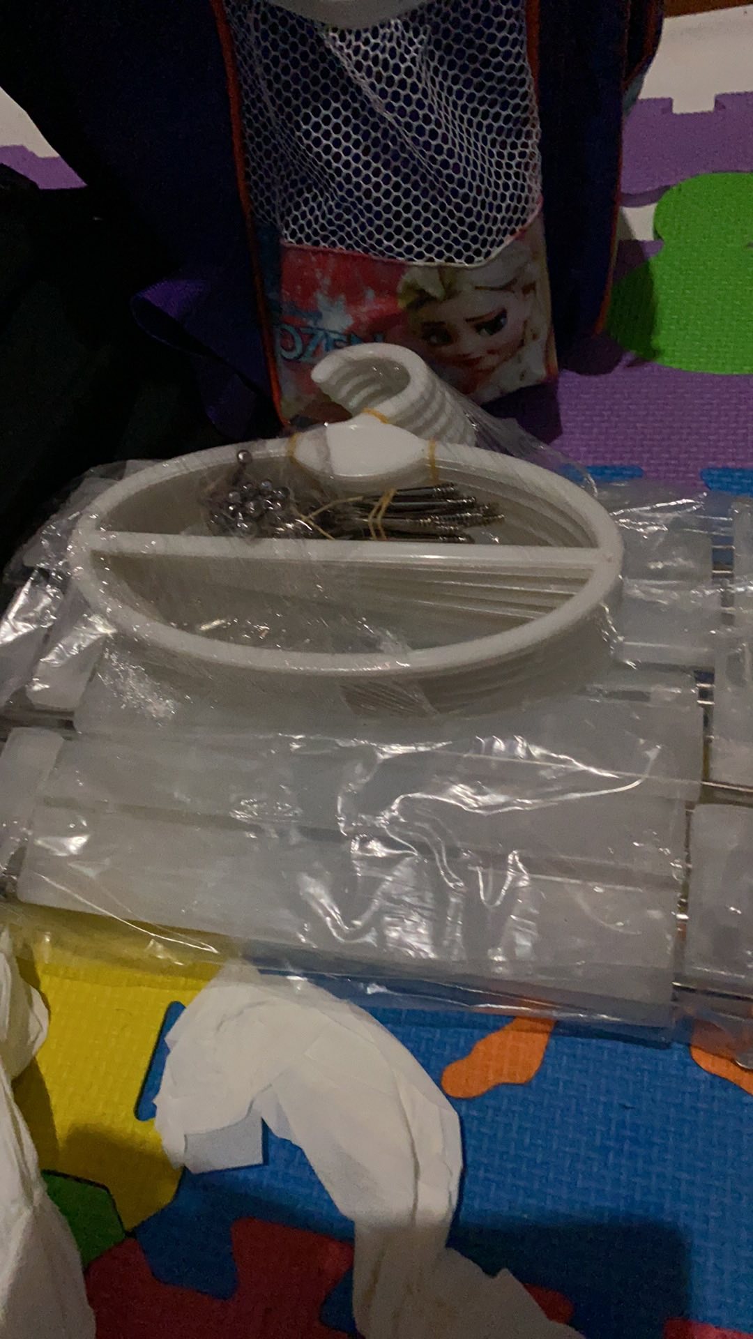 Hanger Jepit Besi Putih Natural