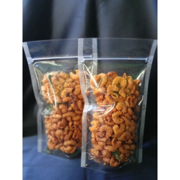 MAKARONI / MACARONI PEDAS DAUN JERUK kemasan 50gr