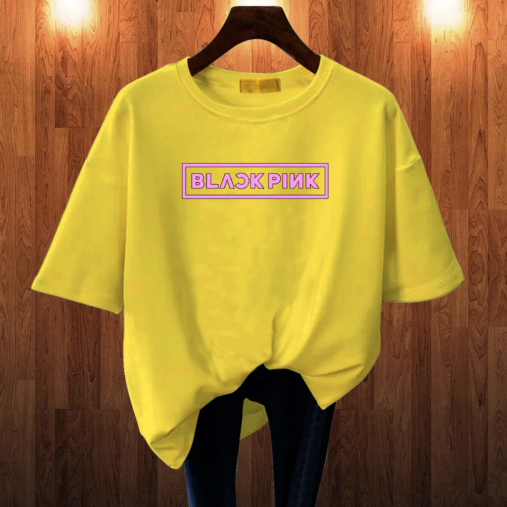 CALVIERO SHOP - BAJU KAOS ATASAN WANITA PRINT BLACKPING