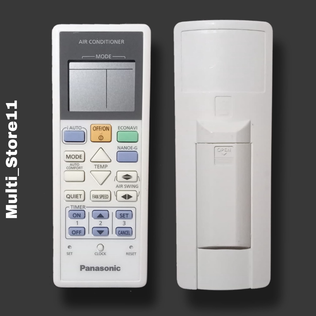 REMOT AC PANASONIC TYPE 4551 ASLI ORIGINAL