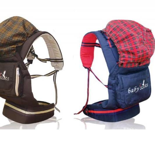 Super Tambahan Gendongan Baby Scots Embroidery 4in1/Gendongan Ransel/Kangguru / Baby Carrier 4 - BSG