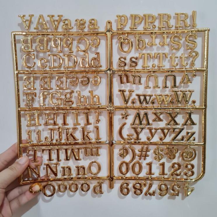 

Terupdate➧ [Gold] Tambahan huruf untuk papan nama bayi letter board 74