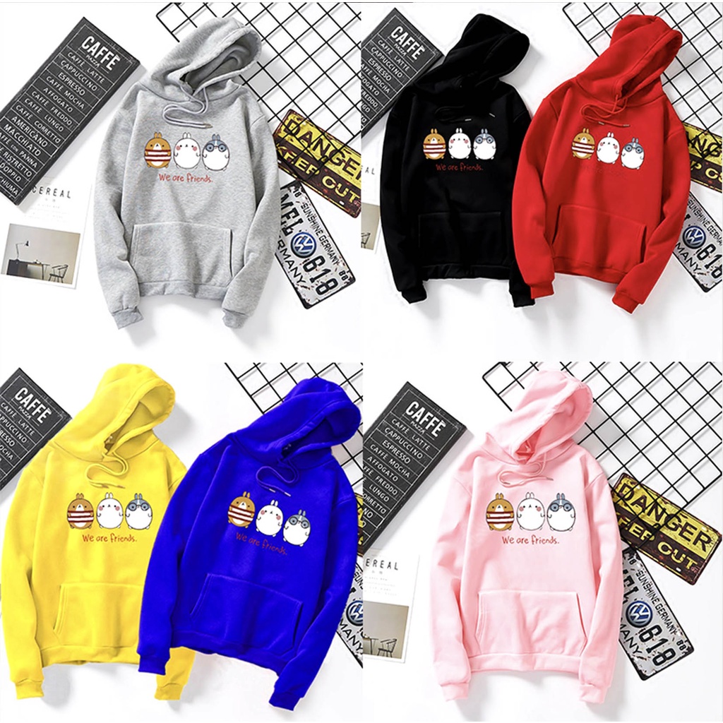 Lilipop.id Sweater Wanita Hamster Hoodie Jumper Outwear