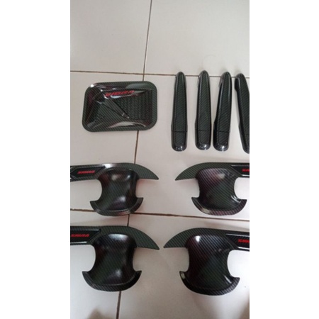 PAKET SIGRA HEMAT LENGKAP HANDLE OUTER &amp; TANK COVER PREMIUM CARBON