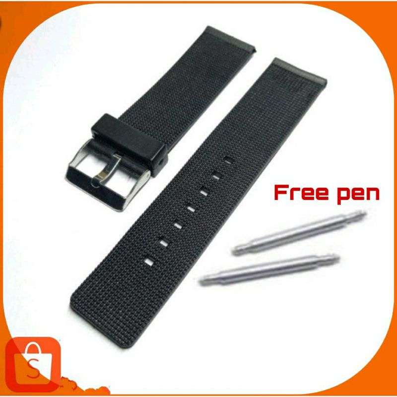 STRAP TALI JAM SKMEI 1142 RUBBER TALI JAM TANGAN SKMEI 1142 FREE PEN
