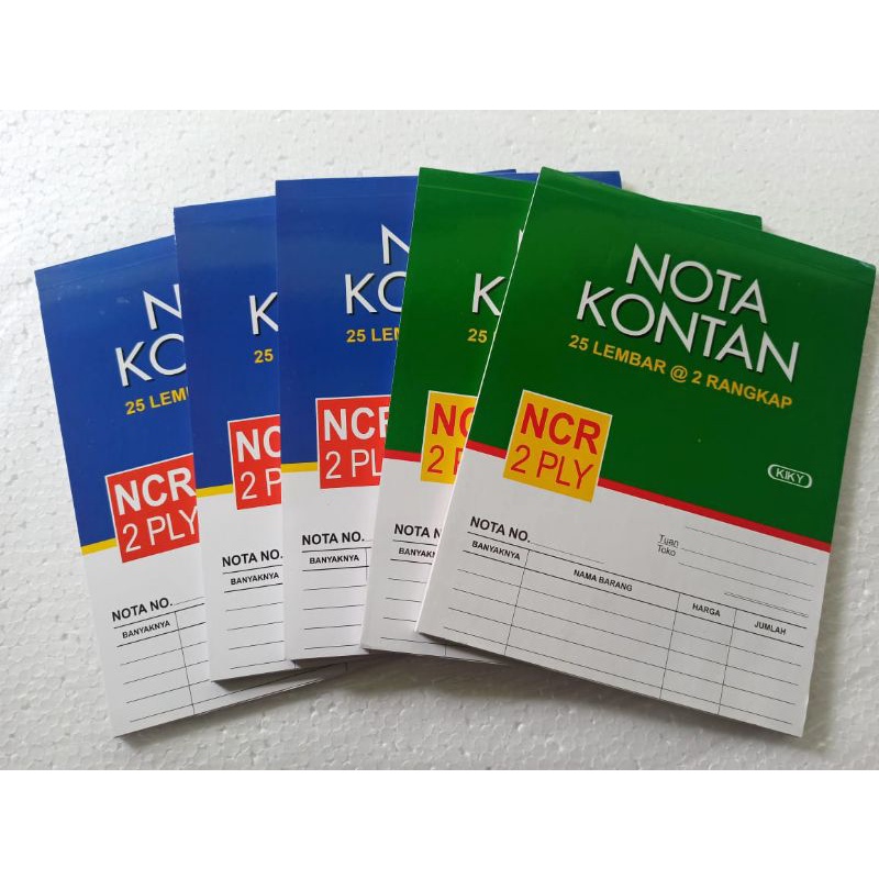 

NOTA KONTAN BESAR KIKY/BUKU NOTA MERK KIKY