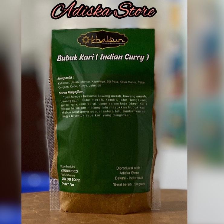 

❈Harga Murah❂➟ Bubuk Kari (Indian Curry) / Kare Khabun 50 gr 98 ❈