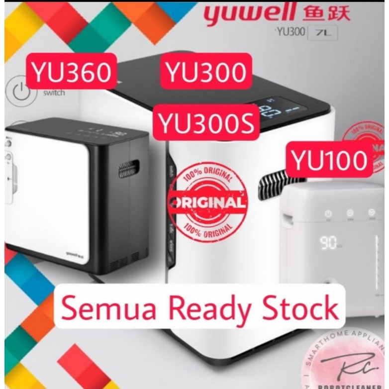 Oxygen Concentrator Yuwell YU300, YU100, yu360 mesin oksigen ramah lingkungan