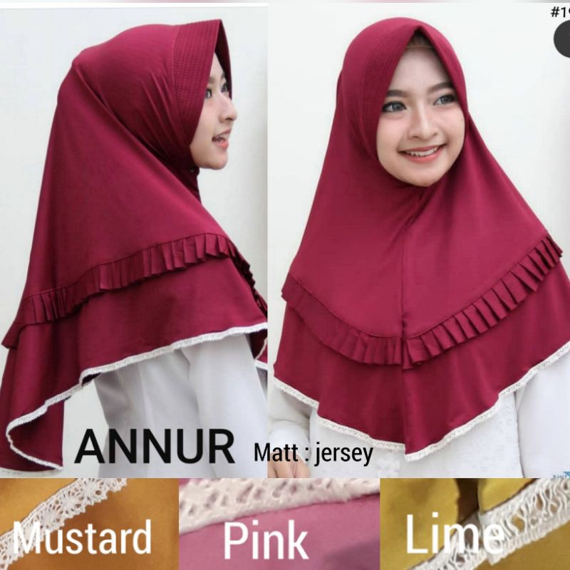 hijab instan ANNUR