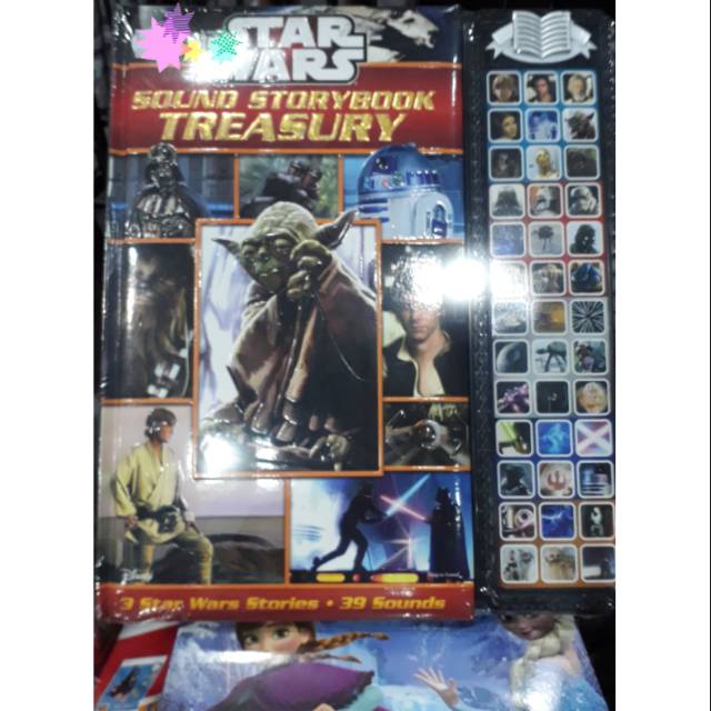 BUKU SOUND STORY BOOK TREASURY STAR WARS . LIMITED EDITION