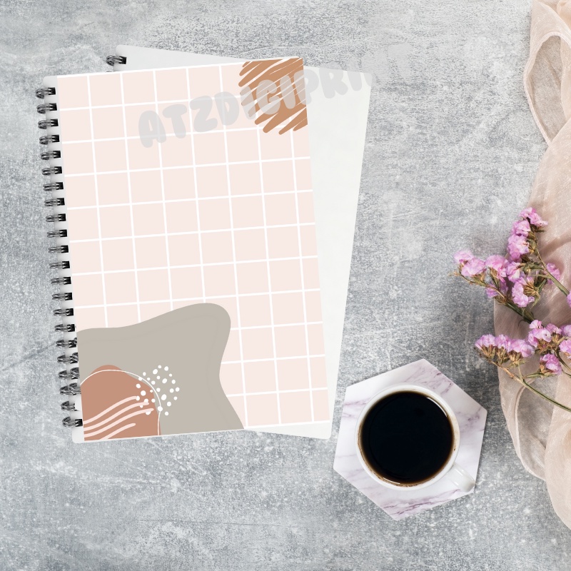 

NOTEBOOK AESTHETIC A5/JURNAL GRID/DOTTED/ BLANK/LINE A5 Isi 50 lembar (100 halaman)