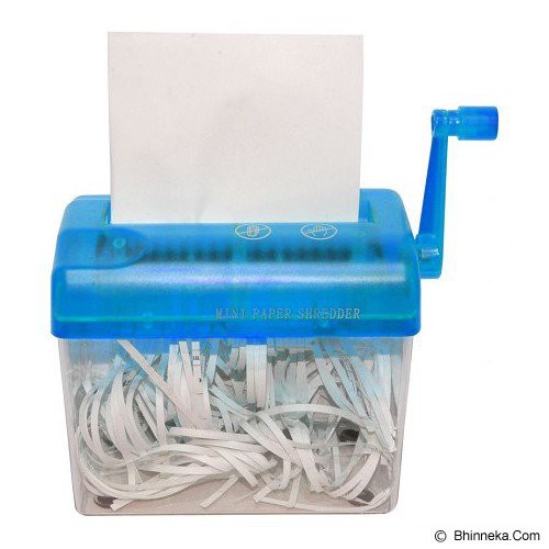 

Mesin Penghancur Kertas Mini / Manual Paper Shredder ( Hand Operating )