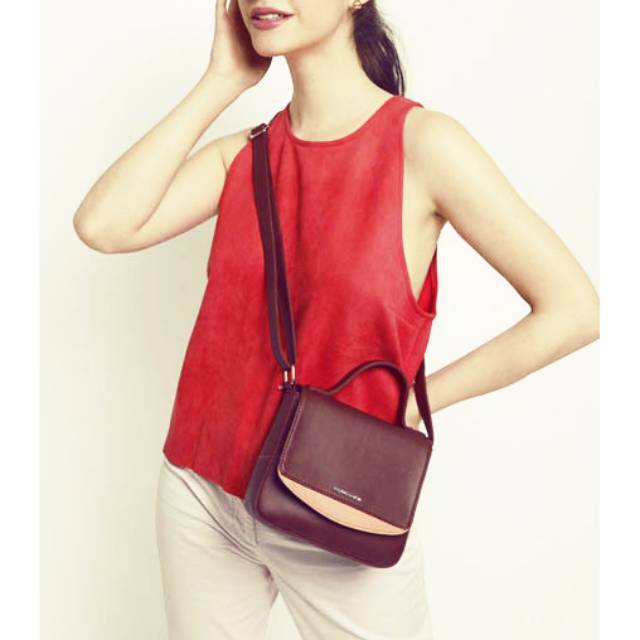 Tas Sesya Sophie Martin Paris - Tas Selempang Minimalis Model Elegan Produk Original Premium