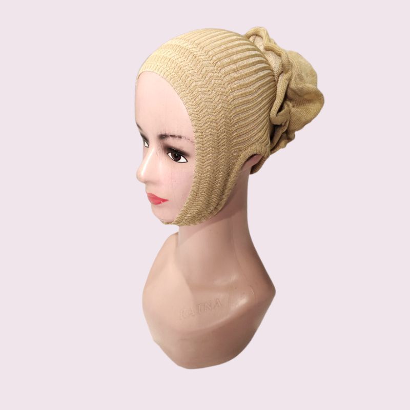 HASTARI CIPUT RAJUT ANBUD KONDE / inner hijab rajut konde cempol anbud