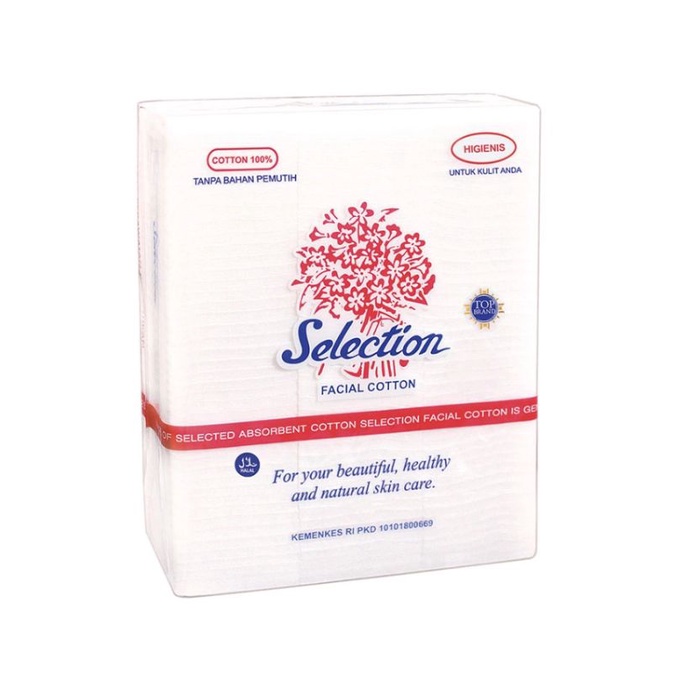 Kapas Wajah Selection 75gr Kapas Pembersih Kecantikan Facial Cotton