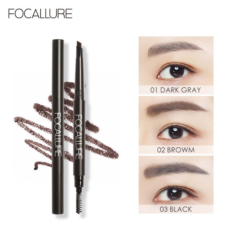 FA18 FOCALLURE Eyebrow Pencil Tahan Lama &amp; Anti Air (100% original))