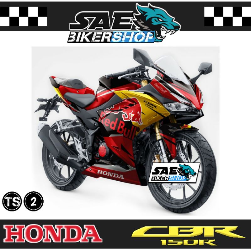 Decal Sticker Fullbody All New CBR150R Redbull Racing Best