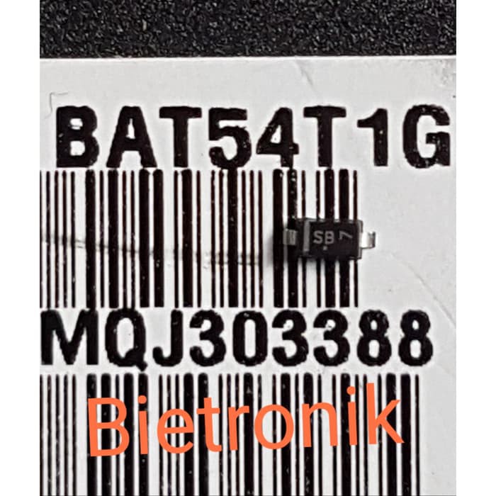 BAT54 BAT54T1G SOD-123 Schottky Barrier Diode Original On Semicon