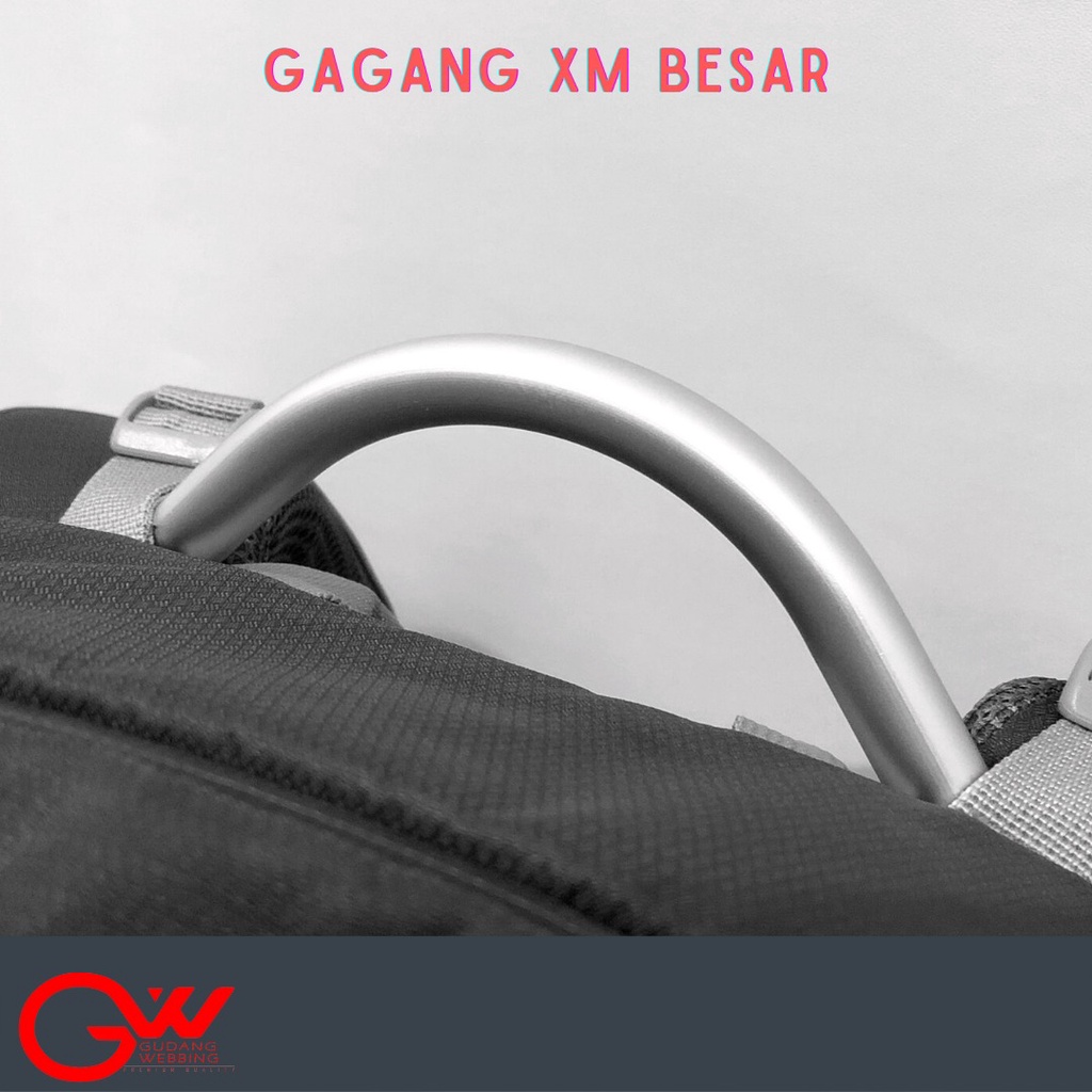 Pegangan Tas / Gagang Besi / GAGANG TAS XM