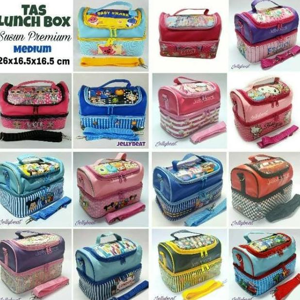 TAS BEKAL SEKOLAH SMIGGLE - TAS ANAK SEKOLAH LAUNCH BOX SUSUN SMIGGLE _