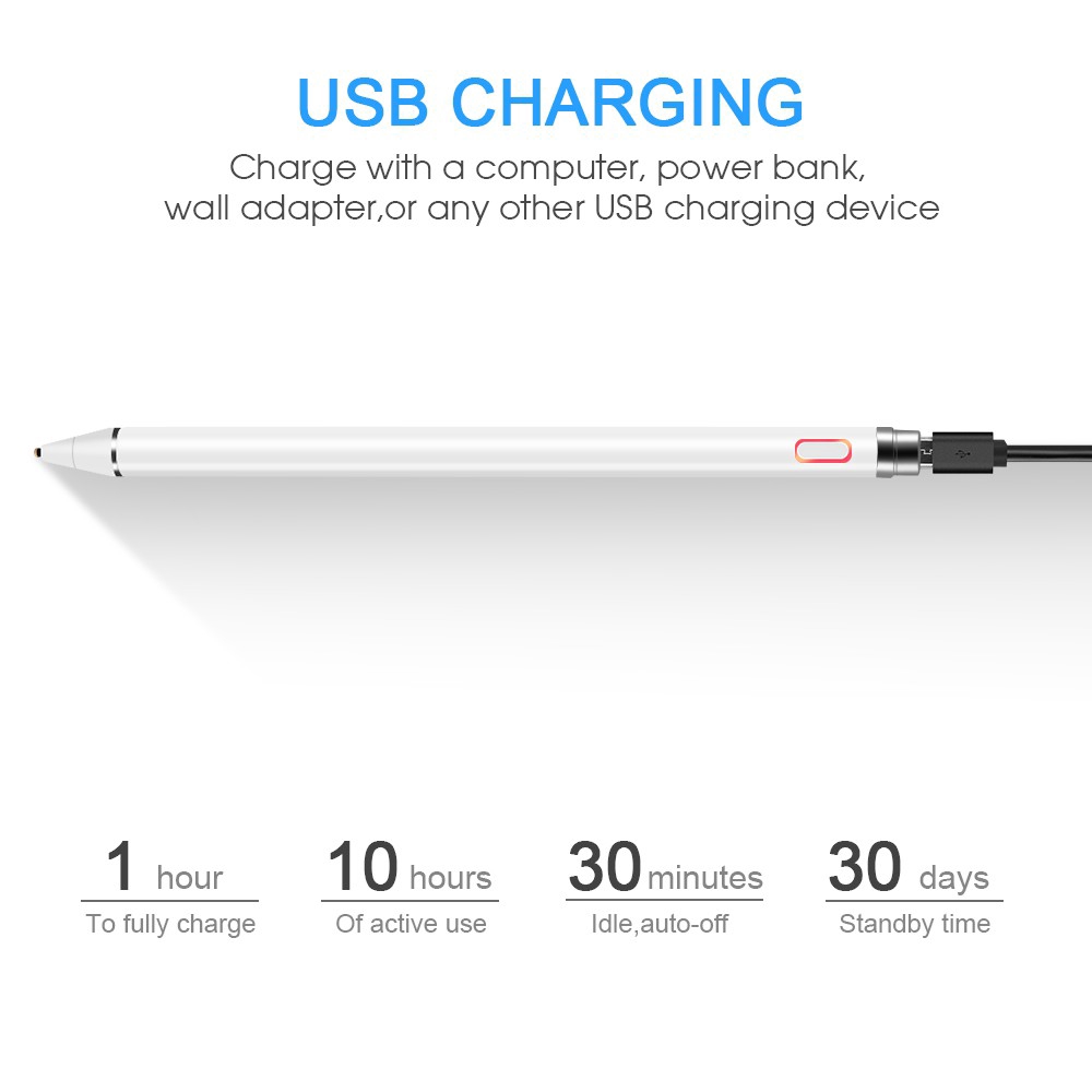 【Beli dua diskon 20%】 Stylus Pen Universal Bisa Android IOS dan Samsung for Ipad