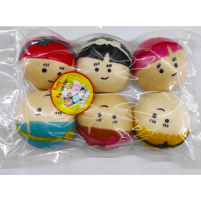 

Bakpao Karakter Lucu Isi 6 pcs - YUMZ (100%Halal)
