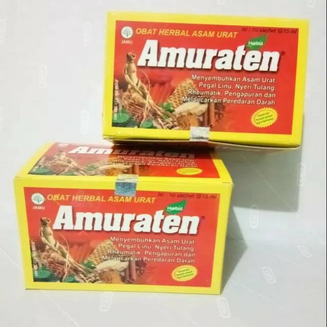 AMURATEN OBAT HERBAL ASAM URAT CAIR