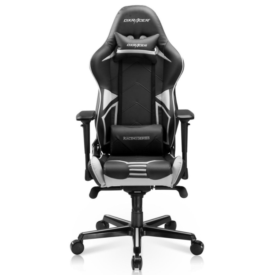 Dxracer Racing Black White Gaming Chair Gc R131 Nw V2 Shopee Indonesia