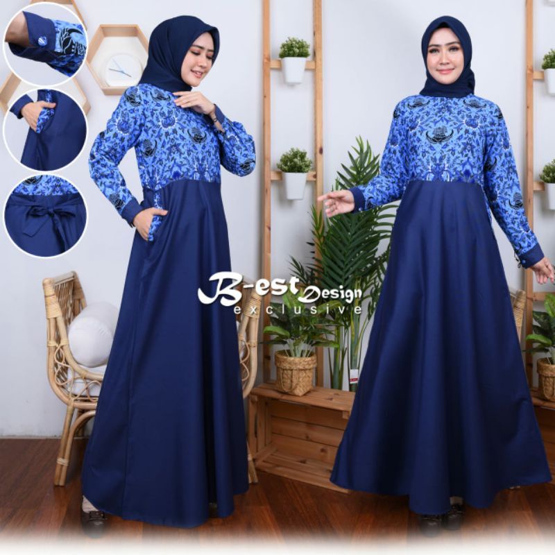 Gamis korpri pns,GamisBatikPns,