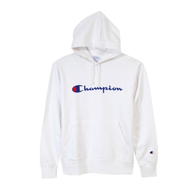 Champion Hoodie - White 100% Original - XL