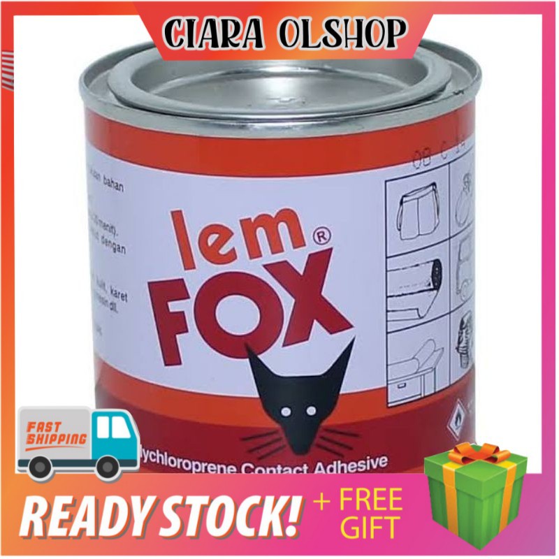 

LEM FOX KUNING 70 GR / LEM KARPET SENDAL (Kayu, karpet, kertas, plastik, karet) 70 g Harga Grosir