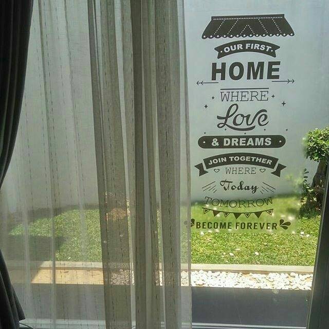 Stiker kaca  stiker quote  stiker jendela  Shopee Indonesia