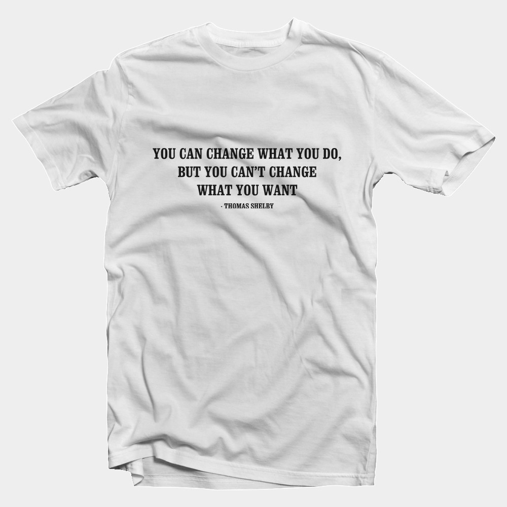 Kaos Film Series Peaky Blinders - You Can Change / Thomas Shelby / Peaky Blinders / Polyflex