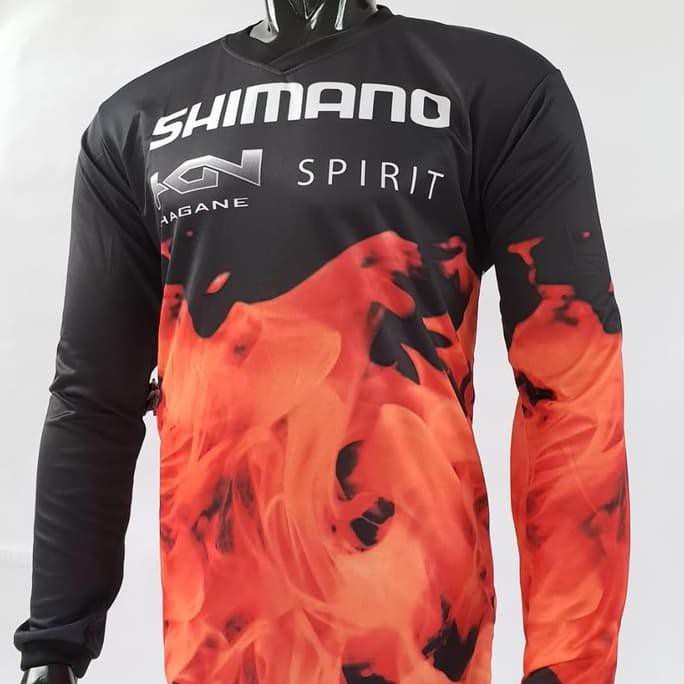kaos jersey mancing-baju mancing mania shimanao spirit grade ori -gallspt
