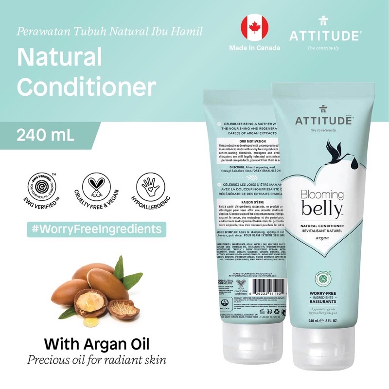 Attitude Blooming Belly - Natural Conditioner