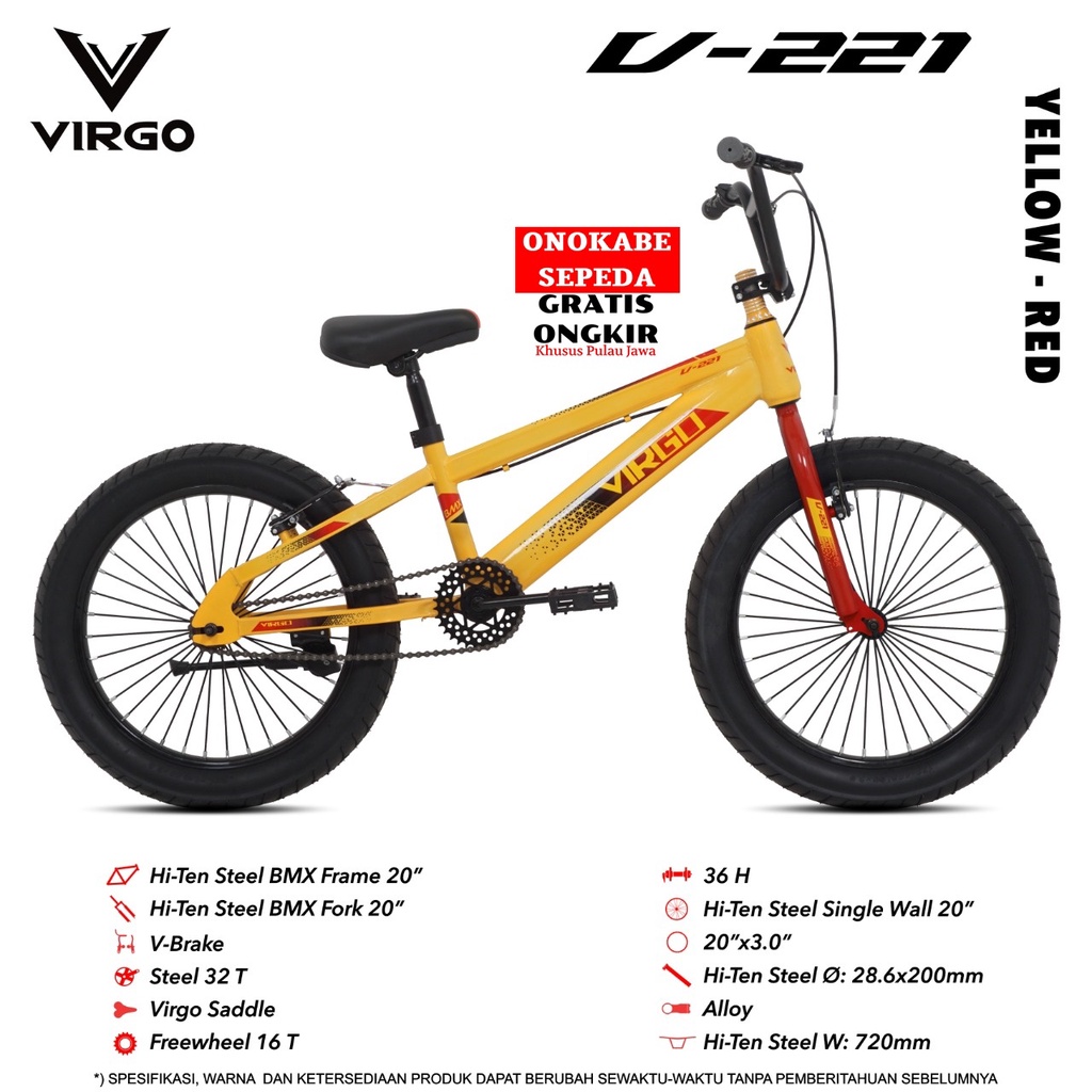 BMX 20 VIRGO V-221 BAN 3.0
