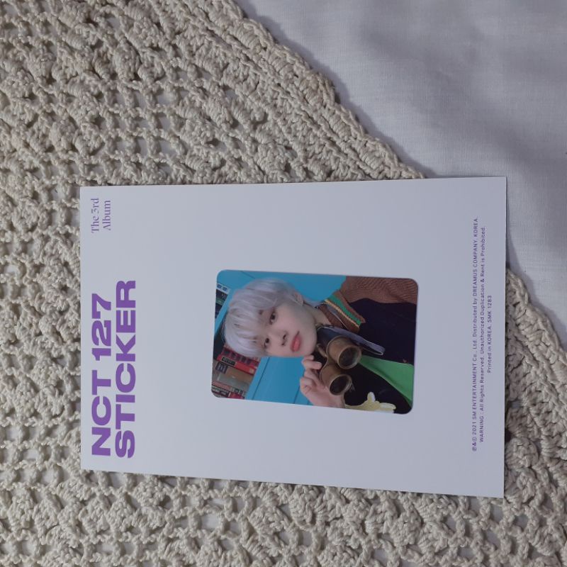 PC JUNGWOO TEROPONG STICKER PHOTOBOOK VERSION