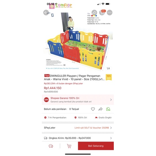 Preloved fence comflor XL by dwinguler