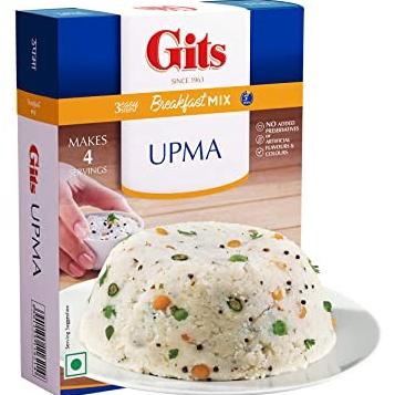 

] Makanan India Upma Mix Gits 200g / Breakfast Mix