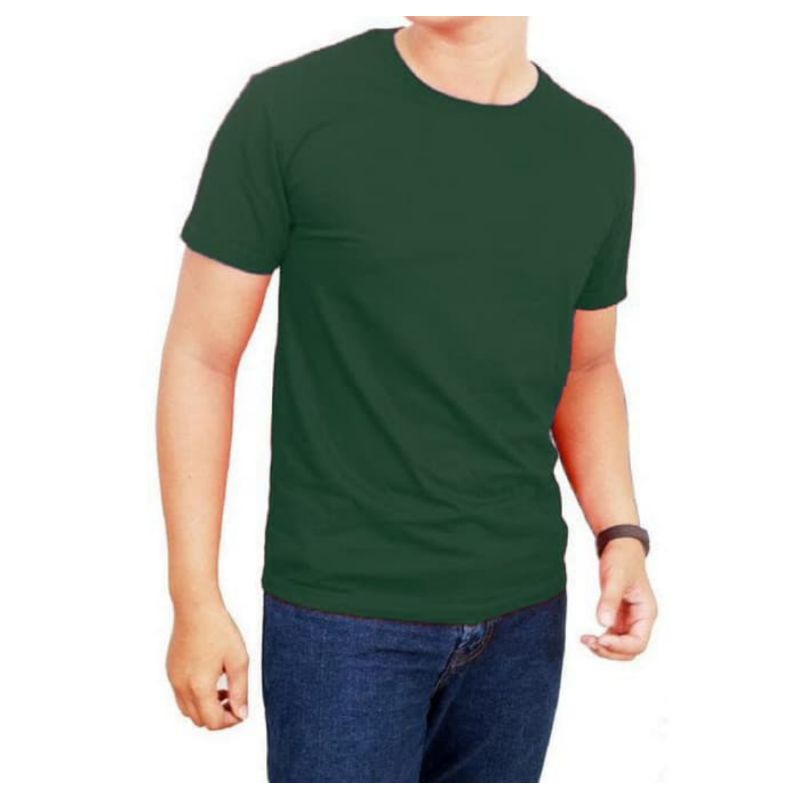 kaos polos spandek tebal lembut/kaos polos dewasa