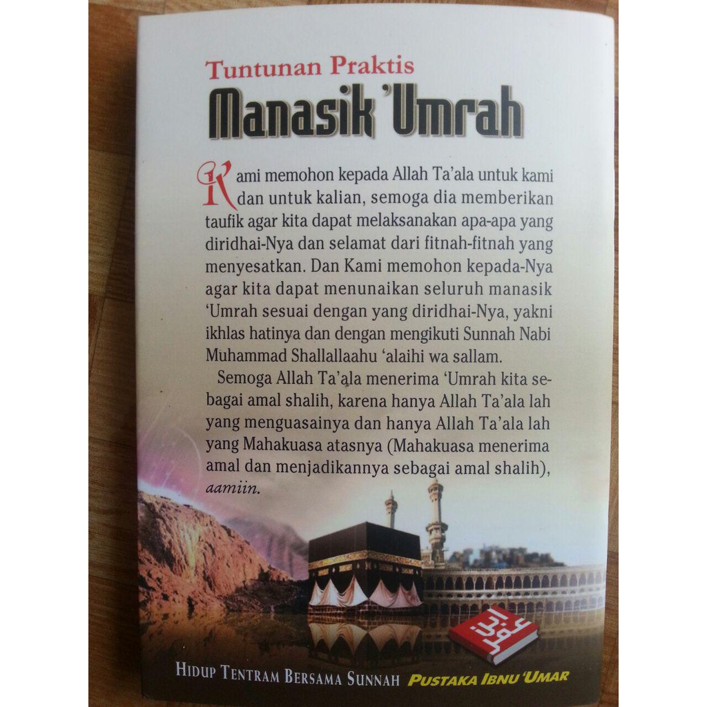 TUNTUNAN PRAKTIS MANASIK UMRAH | PUSTAKA IBNU UMAR | MANASIK UMRAH